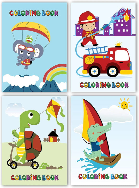 'S Bulk Coloring Books - Fun and Educational Animated Cartoons for Kids at Home and School - Incredible Value for Parties (4)